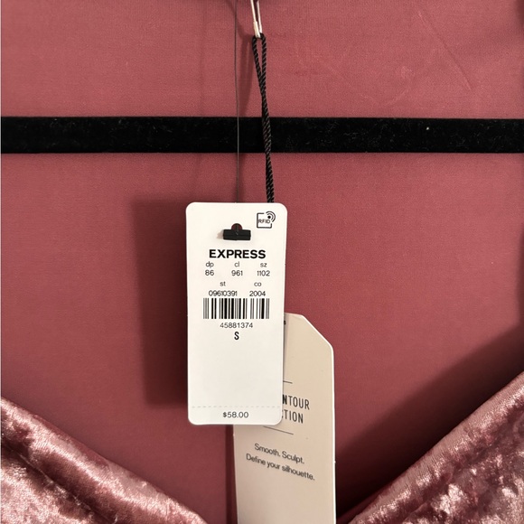 Express Crushed Velvet Top - Picture 4 of 4